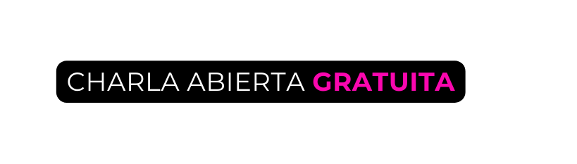 charla abierta gratuita